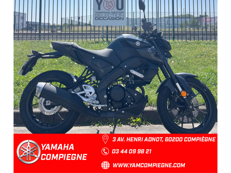 YAMAHA MT-125 ABS noir 